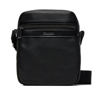 Saszetka Calvin Klein Zip Reporter LV04D3264G Czarny - Torby męskie - miniaturka - grafika 1