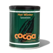 Cocoa CZEKOLADA DO PICIA HOT WINTER FAIR TRADE BEZGLUTENOWA BIO 250 g - BECKS COCOA - Kakao i czekolada - miniaturka - grafika 1
