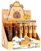 Długopisy - FANDY Długopis wielokolorowy Kapibara 24szt - miniaturka - grafika 1