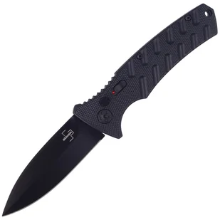 Nóż automatyczny Böker Plus BHQ Strike Spear Point All Black (01BO428) - Noże Nóż automatyczny Böker Plus BHQ Strike Spear Point All Black (01BO428) - Noże - miniaturka - grafika 1
