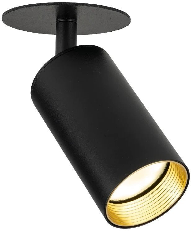 Podtynkowa lampa sufitowa Amis 10806 tubka punktowa czarny