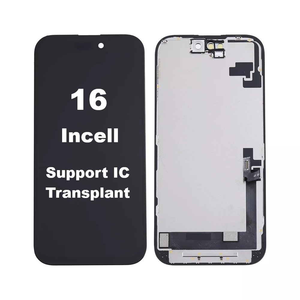 Wyświetlacz LCD ekran dotyk digitizer do Apple iPhone 16 (Incell) (Wymienny IC)