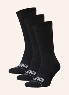 Hoka Skarpety Do Biegania U Crew Run, 3 Szt. schwarz - Skarpetki damskie - miniaturka - grafika 1