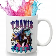 Kubki - KUBEK BIAŁY Na Prezent Upominek Urodziny Dla Fana TRAVIS SCOTT Rap Wzory - miniaturka - grafika 1