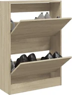 Szafki na buty - Szafka na buty dąb sonoma 60x21x87,5 cm materiał drewnopochodny - miniaturka - grafika 1