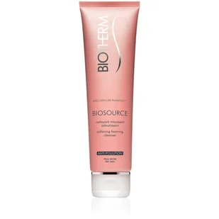 Biotherm Oczyszczająco-nawilżający płyn do skóry suchej - Biosource Hydra-Mineral Cleanser Softening Mousse Oczyszczająco-nawilżający płyn do skóry suchej - Biosource Hydra-Mineral Cleanser Softening Mousse - Pianki do mycia twarzy - miniaturka - grafika 1