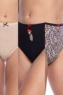 Majtki damskie - Figi LAMA Bikini L-127BI-26 EX 3-pack - miniaturka - grafika 1