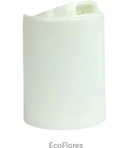 Zakrętka disc top biała 28/410 - Kosmetyczne akcesoria jednorazowe - miniaturka - grafika 1