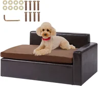 Legowiska dla psów - Sofa Kanapa dla Psów i Kotów Brązowa - miniaturka - grafika 1