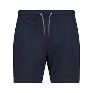 CMP Damskie spodenki dresowe Strecth French Terry bermudy, czarny niebieski, 40 - Spodenki męskie - miniaturka - grafika 1