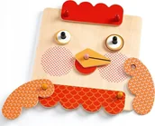 Zabawki interaktywne dla dzieci - Djeco Mokomieji mediniai žaidimai - Veidai - miniaturka - grafika 1