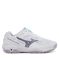 Buty sportowe damskie - Buty halowe Mizuno Wave Mirage 6 X1GB2260 Biały - miniaturka - grafika 1