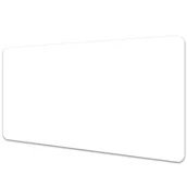 Podkładki na biurko - Mata podkładka ochronna na biurko biała 90x45 cm - miniaturka - grafika 1