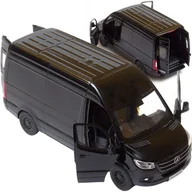 Samochody i pojazdy dla dzieci - Auto Metalowe Samochód Model Mercedes Sprinter 1:48 Zabawka Dla Dzieci Z Napędem - miniaturka - grafika 1
