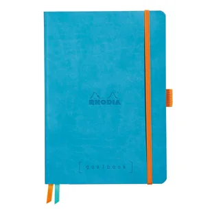Goalbook Rhodia A5, miękka oprawa, turkusowy - Notesy i bloczki - miniaturka - grafika 1