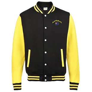 Supportershop kurtka chłopięca Australia Czarny XL - Kurtki i płaszcze dla chłopców - miniaturka - grafika 1