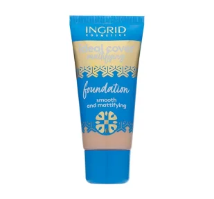 Ingrid Ideal Cover Mattifying Foundation podkład matujący 403 Beige 30ml - Podkłady do twarzy - miniaturka - grafika 1