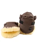 Akcesoria do wózków - Kaiser Naturfellprodukte Ogrzewacz wełniany "Twoolly" w kolorze brązowym do rąk - miniaturka - grafika 1