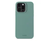 Etui i futerały do telefonów - Holdit Silicone Case iPhone 15 Pro Max Moss Green - miniaturka - grafika 1