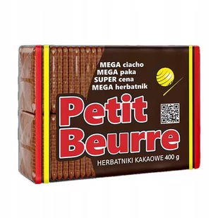 Ciastka Herbatniki kakaowe Petit Beurre 400g - Ciastka - miniaturka - grafika 1