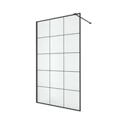 Kabiny prysznicowe - Kabina Prysznicowa Walk-In New Modus Black 140X200 5903917233316 - miniaturka - grafika 1
