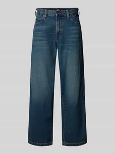 Jeansy o kroju baggy fit z 5 kieszeniami model ‘HILHAM’ - Spodnie męskie - miniaturka - grafika 1