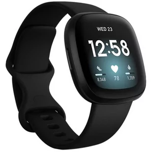 Fitbit Versa 3 Czarny - Smartwatch - miniaturka - grafika 1