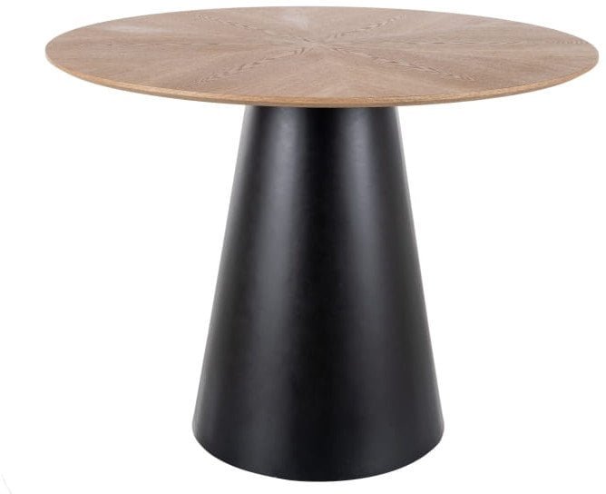 STÓŁ ANGEL DĄB / CZARNY FI100