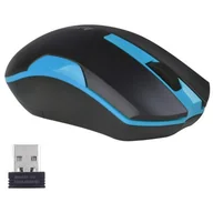 Myszki - A4Tech V-TRACK G3-200N-1 czarno-niebieska - miniaturka - grafika 1