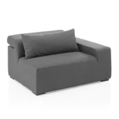 Fotele i krzesła ogrodowe - KETTLER fotel ogrodowy ROYAL, część skrajna prawa, 105737-7000 - miniaturka - grafika 1