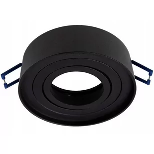 Mdeco Wpust LAMPA sufitowa SLP8134 MDECO wpuszczana OPRAWA regulowana do zabudowy czarna __code-66038 - Lampy sufitowe - miniaturka - grafika 1