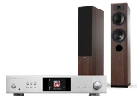 Zestawy stereo - Rotel S14 (srebrny) + Tesi 5 (mokka) - miniaturka - grafika 1