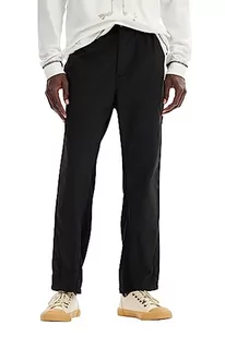 Desigual Męskie spodnie jeansowe Adrian Casual Pants, czarny, 36 - Spodenki męskie - miniaturka - grafika 1