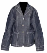 Kurtki jeździeckie - Jacson Marynarka jeansowa damska - miniaturka - grafika 1