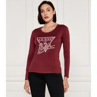 Bluzki damskie - GUESS Bluzka | Regular Fit - miniaturka - grafika 1