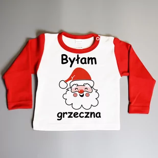 Byłam grzeczna - koszulka świąteczna - Body - miniaturka - grafika 1
