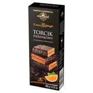 Ciastka - Kopernik Z serca fabryki Torcik piernikowy w deserowej czekoladzie smak pomarańczowy 180 g - miniaturka - grafika 1