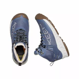Buty trekkingowe damskie KEEN NXIS EVO MID WP - Buty trekkingowe damskie - miniaturka - grafika 3