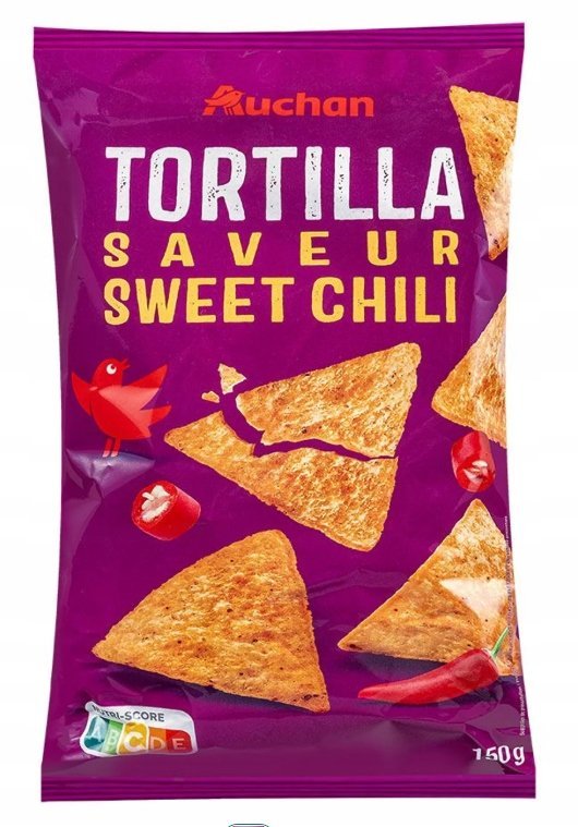Tortilla słodkie chilli Auchan 150 g