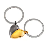 Breloki - Zestaw Breloki Dla Pary Serce Serduszko Walentynki Dla Zakochanych - miniaturka - grafika 1