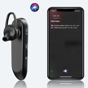 Zestaw słuchawkowy słuchawka New Bee B45 Bluetooth 5.0 bezprzewodowa do rozmów dla kierowcy BT do 15m czarny - Słuchawki bluetooth - miniaturka - grafika 13