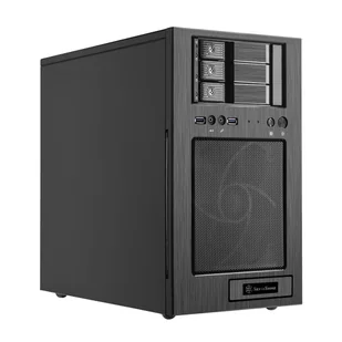 SilverStone CS330 - wieża - mini ITX / - Obudowy komputerowe - miniaturka - grafika 1