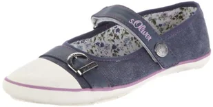 s.Oliver Casual 5-5-52226-38 dziewczęce sneakersy, niebieski - Blau Navy 805-36 EU - Buty dla dziewczynek - miniaturka - grafika 1