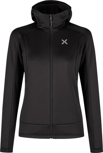 MONTURA Damska bluza Pulse Hooded, bluza z kapturem na zamek błyskawiczny do noszenia na zewnątrz i w czasie wolnym