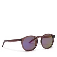 Okulary przeciwsłoneczne - Okulary przeciwsłoneczne Nike Swerve P FD1850 291 Brązowy - miniaturka - grafika 1
