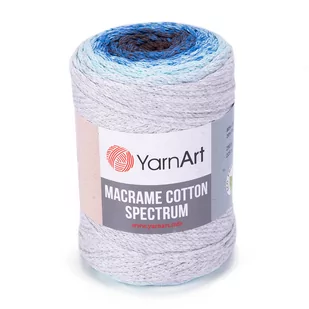 Sznurek do makramy YarnArt Macrame Cotton Spectrum nr 1304 - Dekoracje domu - miniaturka - grafika 1