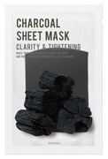 Maseczki do twarzy - EUNYUL Charcoal Sheet Mask maska w płachcie z węglem Clarity&Tightening - miniaturka - grafika 1