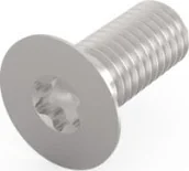 Śruby i nakrętki - SCHROFF Śruba z łbem stożkowym, Torx M5x12 mm, stal, ocynkowana, 100 szt. - miniaturka - grafika 1