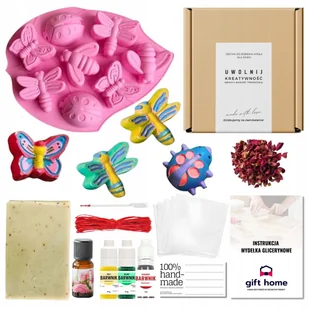 Zestaw do robienia mydełek MYDLANE OWADY dla dzieci na prezent DIY - Prace ręczne dla dzieci - miniaturka - grafika 1