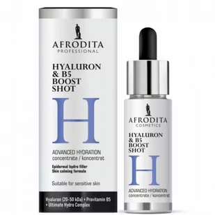 Afrodita Hyaluron & B5 Boost Shot Do Twarzy, 30ml - Olejki do mycia twarzy - miniaturka - grafika 1